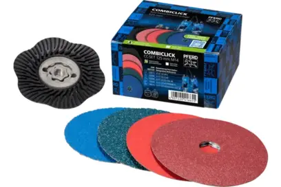 Sada Pferd COMBICLICK CC-SET 125 M14 G průměr 125mm pro hrubé opracování úhlovou bruskou (PF4007220416655)
