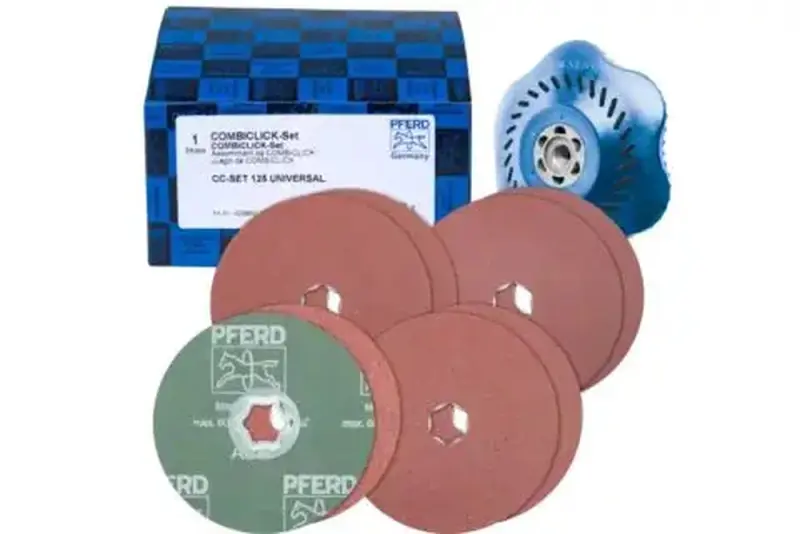 Brusné kotouče COMBICLICK® Pferd CC-SET 125 UNIVERZAL (Sada 5 dílů) (PF4007220416914)