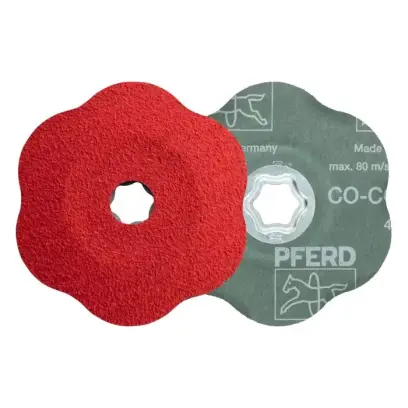Fíberový brusný kotouč COMBICLICK® Pferd CC-FS 125 CO-COOL CONTOUR 60 (PF4007220416990)