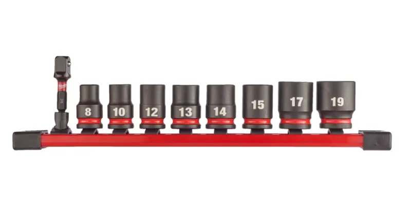 Průmyslové nástrčné hlavice 3/8" 6hranné 8 ÷ 19 mm Milwaukee 4932480454 Sada STD Impact (9 dílů) (MI4932480454)
