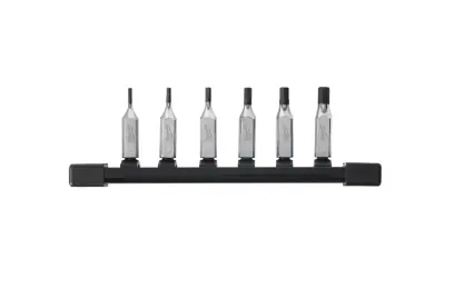 Šroubovací bity 1/4" Hex 2 ÷ 6 mm Milwaukee 4932480566 na kolejnici (Sada 6 dílů) (MI4932480566)