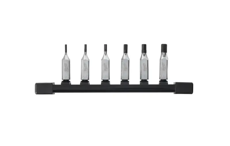 Šroubovací bity 1/4" Hex 2 ÷ 6 mm Milwaukee 4932480566 na kolejnici (Sada 6 dílů) (MI4932480566)