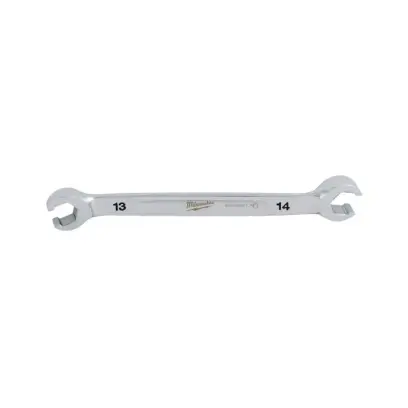 Oboustranný polootevřený plochý klíč Milwaukee 13 mm x 14 mm, 4932480577