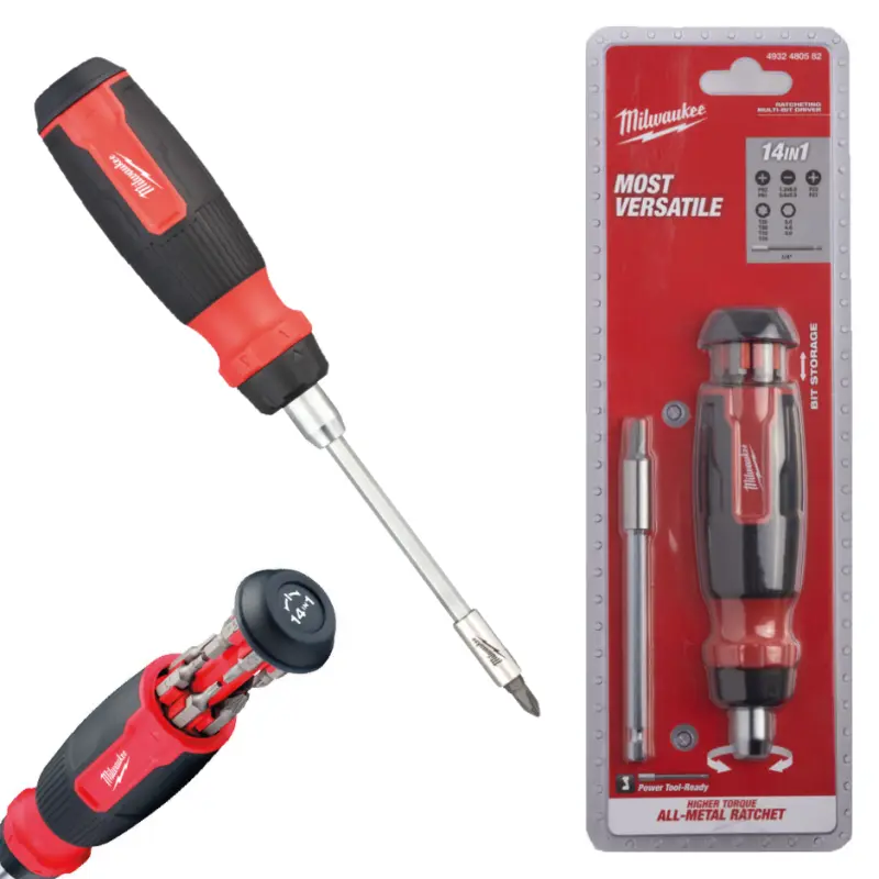 161769-mi4932480582-0-racnovy-sroubovak-s-ulozistem-bitu-milwaukee-multi-bit-14v1-sada-14-dilu