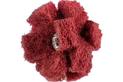 Fleecová brusná hvězda POLINOX PNST průměr 38 mm závit 8-32 UNC A280 (PF4007220441169)