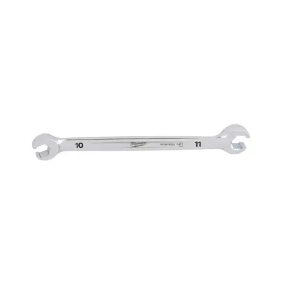 Oboustranný polootevřený plochý klíč Milwaukee 10 mm x 11 mm, 4932480627