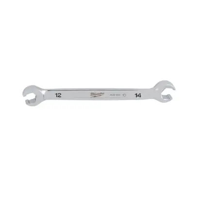 Oboustranný polootevřený plochý klíč Milwaukee 12 mm x 14 mm, 4932480629