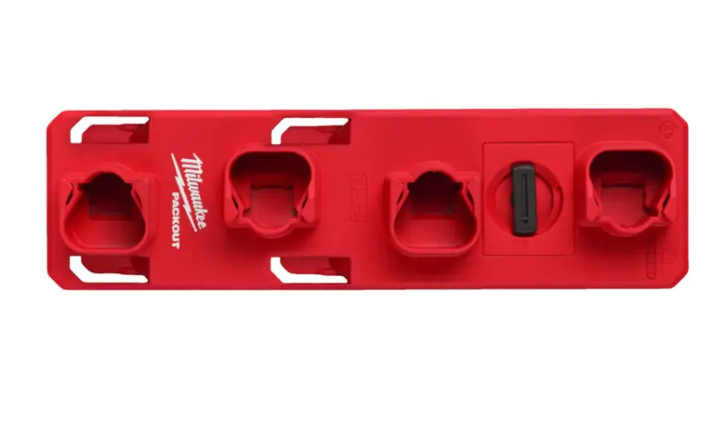 Skladovací polička - držák na akumulátory M12 Milwaukee Packout™ (MI4932480708)