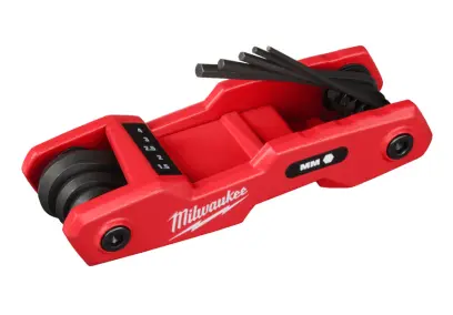 162725-skladaci zastrcne klice - sestihranne 1,5 _ 8 mm milwaukee metric folding hex key set (sada 8