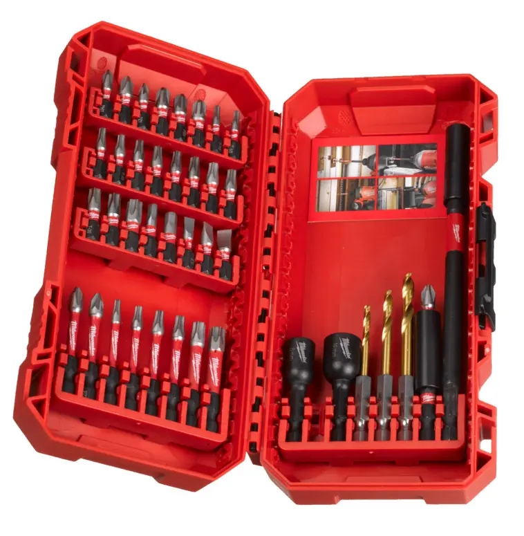 Bity, hlavice a vrtáky 1/4" Milwaukee  SHOCKWAVE™ IMPACT DUTY (Sada 40 ks) (MI4932492004)