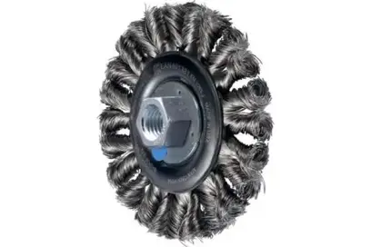 POS COMBITWIST kulatý kartáč vázaný RBG HD pr. 115x12 mm M14 nerezový drát pr. 0,35 mm úhlová bruska (PF4007220491324)