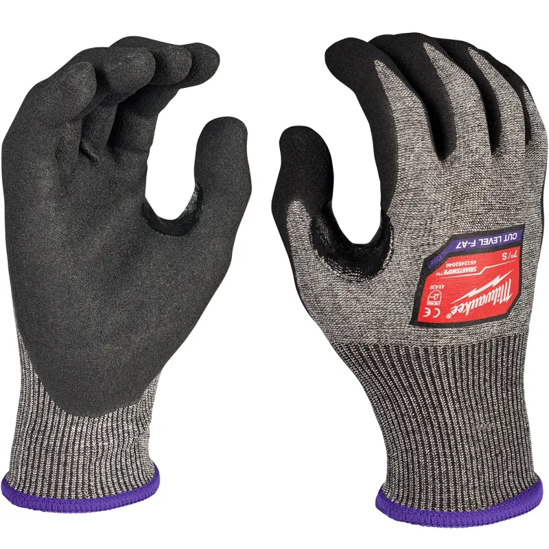 Pracovní rukavice protiprořezové Milwaukee HIGH CUT, ochrana proti proříznutí F, velikost 11 (XXL), 1 pár, 4932492044