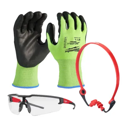 Ochranné pomůcky Milwaukee PPE KIT - Sada pro mechaniky (10/XL) (MI4932492065)