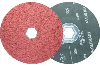 Fíbrový brusný kotouč COMBICLICK® 125 mm Pferd CC-FS 125 CO-COOL PLUS 24 pro nejchladnější broušení nerezové oceli (PF4007220523513)