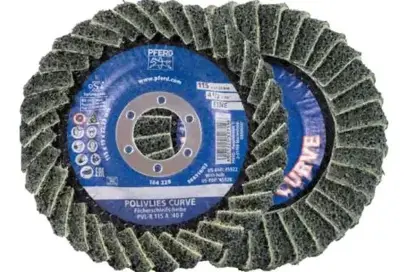 Lamelové brusné kotouče POLIVLIES pr. 115 mm Pferd PVL-R 115 A 240 F (PF4007220524237)