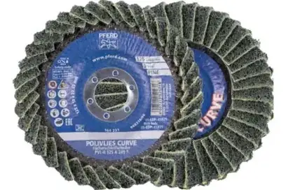Lamelové brusné kotouče POLIVLIES pr. 125 mm Pferd PVL-R 125 A 240 F (PF4007220524725)