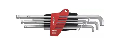 Zástrčné klíče inbus s koulí Wiha SB 369T S9 ProStar Sada 9 dílů v blistru (WIHA35481)
