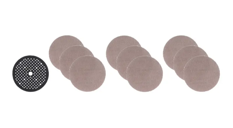 Sada brusných papírů PG a podložky 125mm-10ks (MI4932492293)