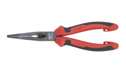 Kleště Milwaukee pro jemnou mechaniku prodloužené zahnuté 205 mm, 4932492466 (MI4932492466)