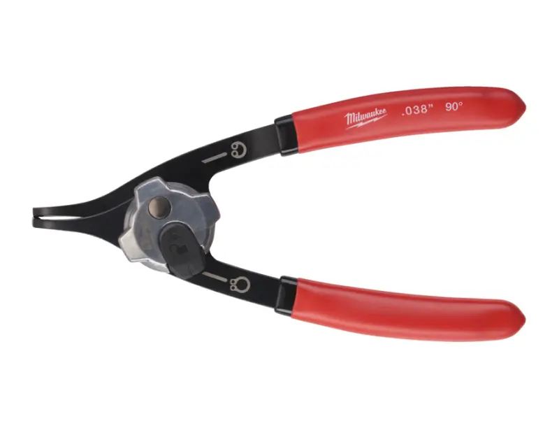Kleště na pojistné kroužky Milwaukee 4932492489 - zahnuté 90°, malé (MI4932492489)