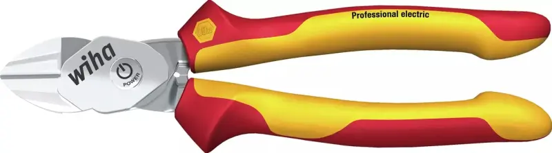 Silové boční štípací kleště 200 mm Wiha 38191 BitCut Professional VDE s fazetou (WIHA38191)