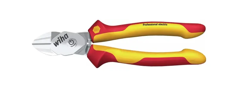 Silové boční štípací kleště 200 mm Wiha 38191 BitCut Professional VDE s fazetou (WIHA38191)
