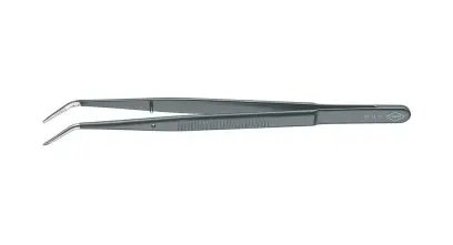 Precizní pinzeta Knipex 92 34 37 zahnuté hroty (K 92 34 37)