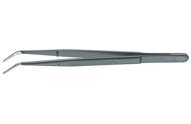 Precizní pinzeta Knipex 92 34 37 zahnuté hroty (K 92 34 37)