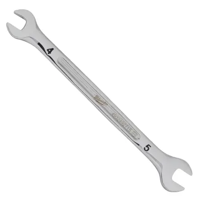 Oboustranný otevřený vidlicový klíč Milwaukee 4 mm x 5 mm, 4932492715
