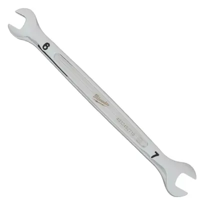 Oboustranný otevřený vidlicový klíč Milwaukee 6 mm x 7 mm, 4932492716