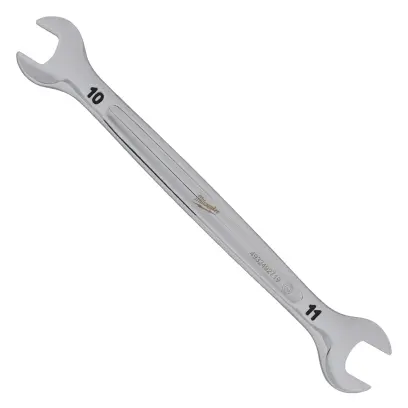 Oboustranný otevřený vidlicový klíč Milwaukee 10 mm x 11 mm, 4932492719