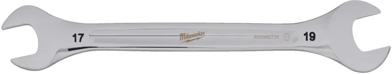 Oboustranný vidlicový klíč Milwaukee 17 x 19 mm (délka 220 mm) 4932492726 (MI4932492726)
