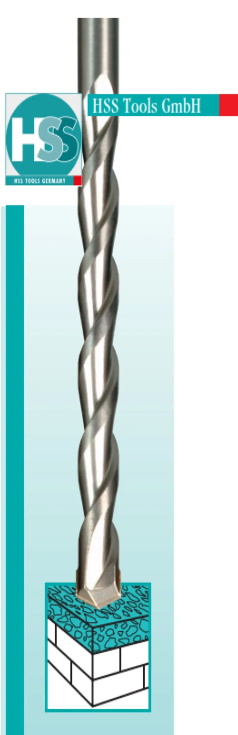 vrták do betonu 20,0 x 200mm SDS-plus (HSS2079-1201)