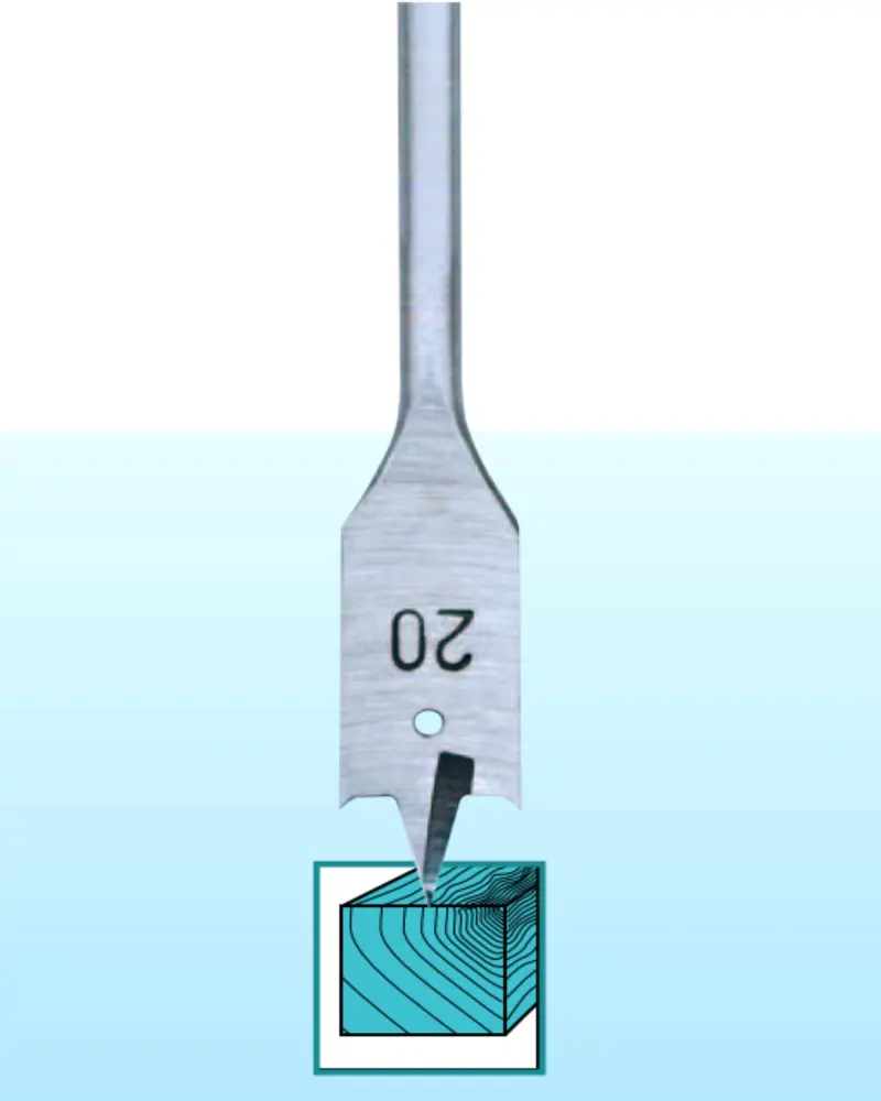 vrták plochý do dřeva 11,0 mm SB bal. (HSS3023-1110)