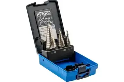 Stupňové vrtáky HSSE Co5 pr. 4 ÷ 30 mm Pferd SET STB HSSE 3TLG (Sada 3 díly) (PF4007220552919)