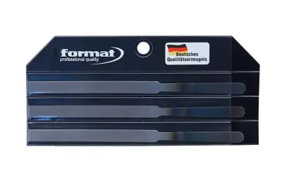 Sada pilníků na kontakty 140mm sek 2 3 ks. FORMAT
