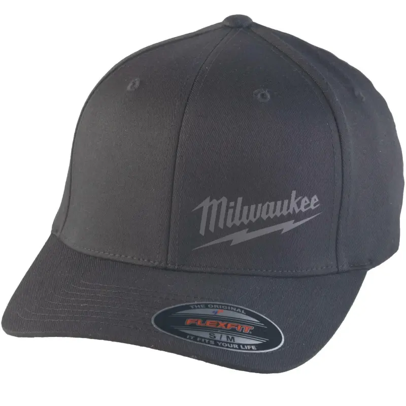 Kšiltovka Milwaukee Flexfit BCS BL LXL, velikost L/XL, barva černá, 4932493096