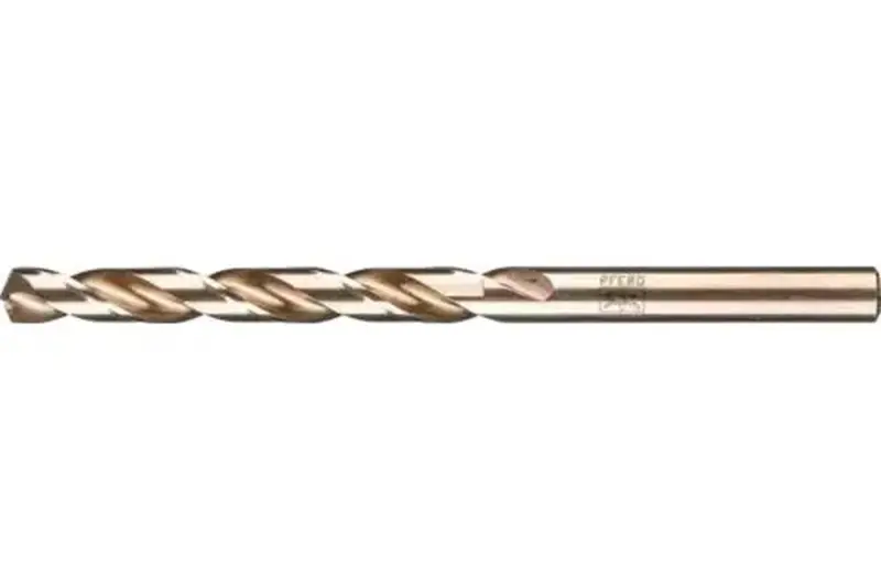 Spirálové vrtáky pr. 6,5 mm HSS-E Co5 Pferd SPB DIN 1897 HSSE N 6,5 INOX extra krátká verze pro roboty a stroje na houževnaté a tvrdé materiály (PF4007220569740