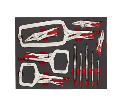 Pěnová vložka s samosvornými kleštěmi Grip Milwaukee 4932493251 (Sada 11 dílů) (MI4932493251)