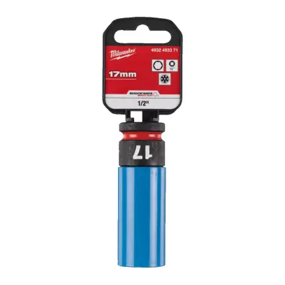 Průmyslová nástrčná hlavice Shockwave 1/2" 17 mm Milwaukee 4932493371 (MI4932493371)