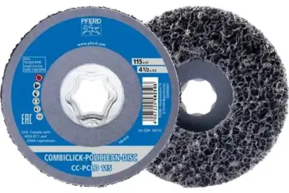 Rounové kotouče POLICLEAN pr. 115 mm COMBICLICK® Pferd CC-PCLD 115 pro hrubé úklidové práce (PF4007220582541)