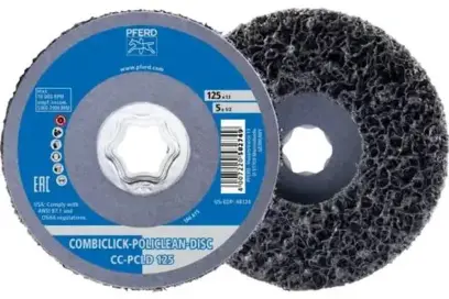 Rounové kotouče POLICLEAN pr. 125 mm COMBICLICK® Pferd CC-PCLD 125 pro hrubé úklidové práce (PF4007220582756)
