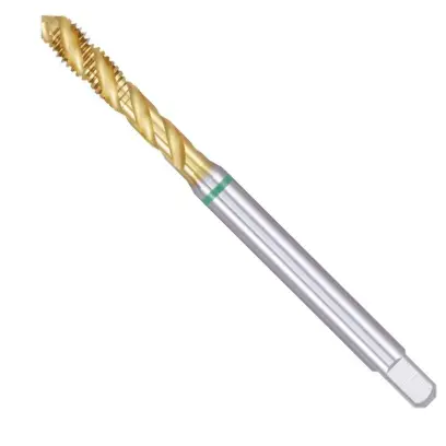 Strojní závitník HSS-Co5 M6 × 1 mm na slepé otvory Format typ UNI 6H, DIN 371. Tin
