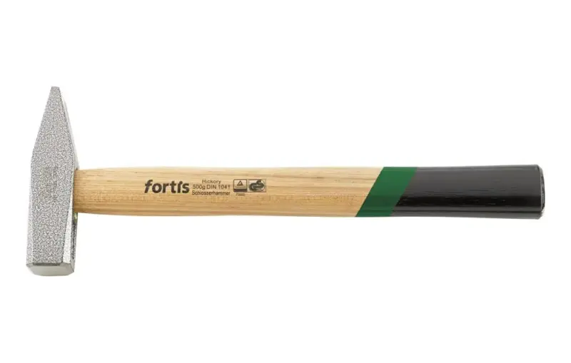 Zámečnické kladivo DIN1041 násada z ořechovce 1500g FORTIS