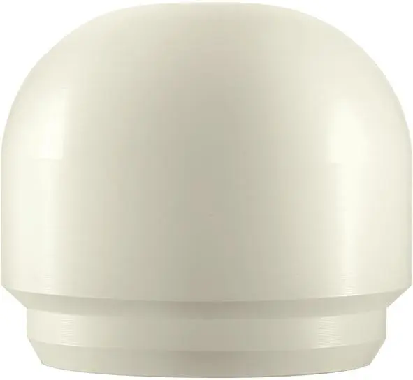 Hlava pro kladivo s měkký m čelem SUPERCRAFT 30 mm, z nylonu, zaoblená HALDE R