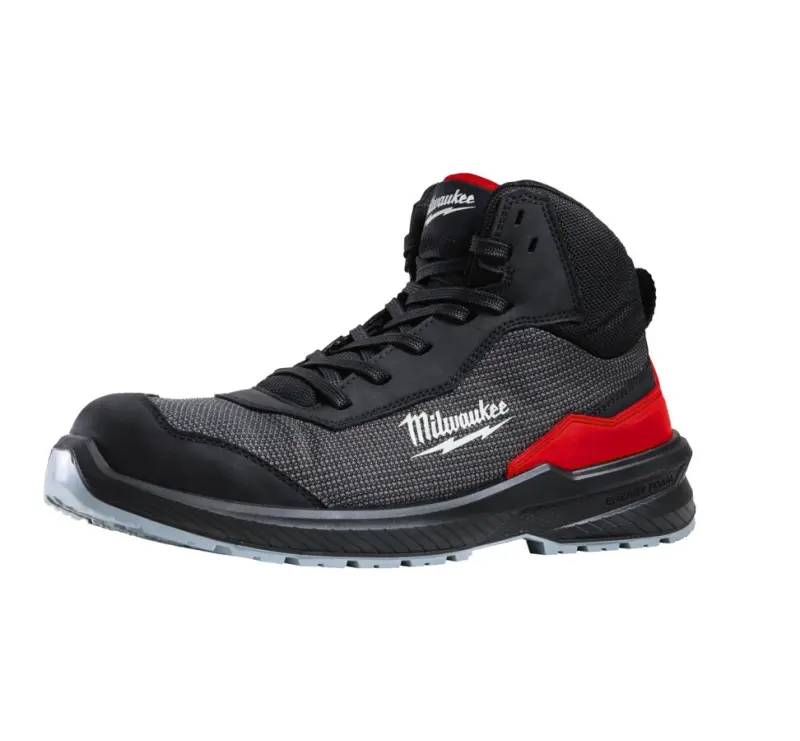 Bezpečnostní obuv, textilní svršek, Milwaukee Flextred™ S1PS 1M110133 ESD FO SR černá barva (vel.44), 4932493709 (MI4932493709)