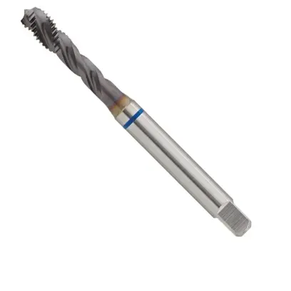 Strojní závitník HSS-Co5 M8 na slepé otvory, INOX Format GT, DIN 371. TiCN