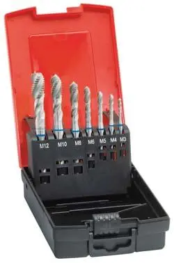 Strojní závitník DIN376 H SS-Co5 TiCN typ INOX 6H s lepý otvor M22 FORMAT GT