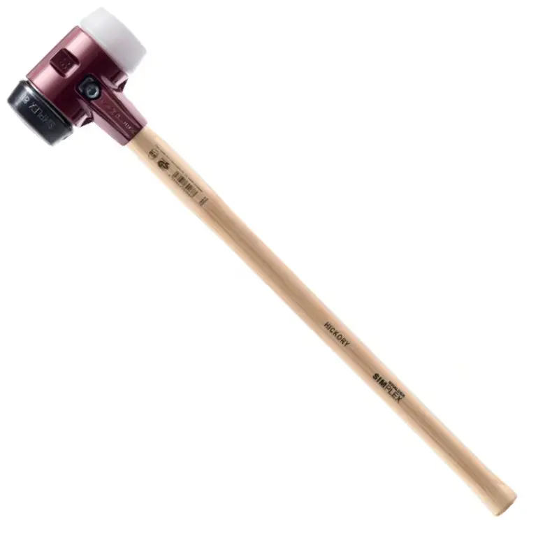 Perlik 5000g s měkkým čelem SIMPLEX 100 mm pryž/superplastik. Halder 3027.100