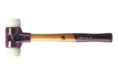 Kladivo s měkkým čelem SIMPLEX nylon 40 mm Halder 3008.040